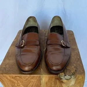 Bruno Magli Wilkes Elite Men\'s Brown Leather Buckle Loafers size 9 Raging Bit Loafer – Bruno Magli main image 4